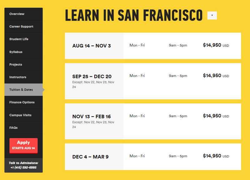 Learn in San Francisco